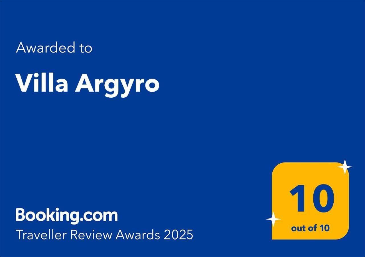 Villa Argyro ليكسوري المظهر الخارجي الصورة